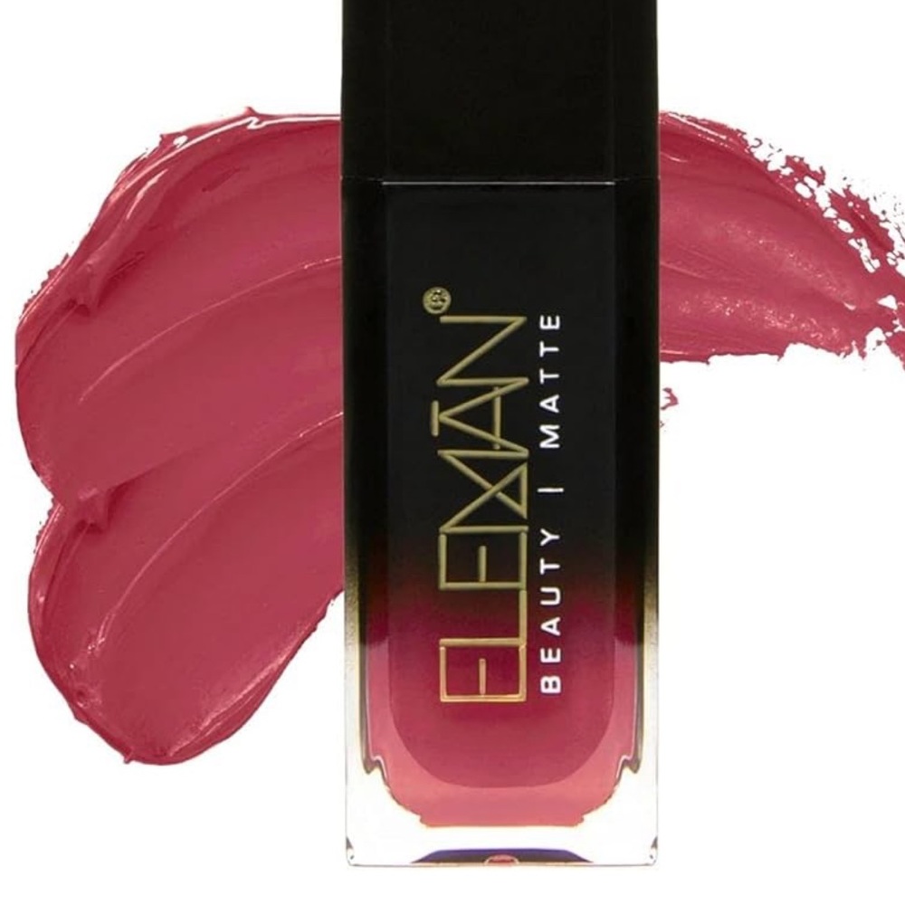 Eleman Liquid Matte Lipstick Pink Mauve Miami